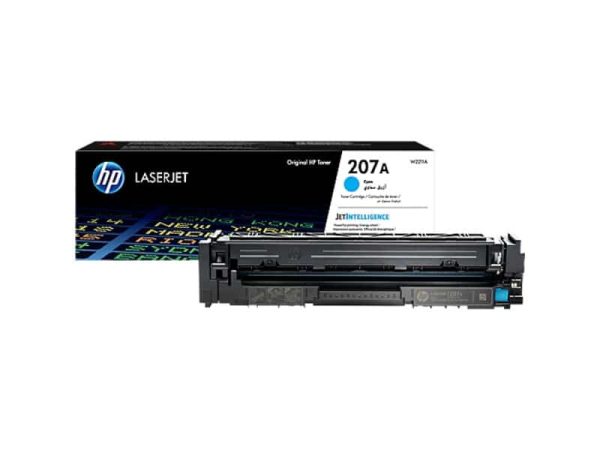 HP 207A Cyan Original LaserJet Toner Cartridge (W2211A)