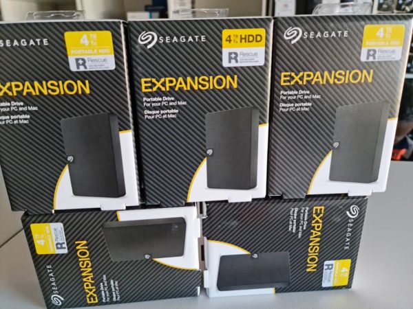4TB Seagate Expansion HDD
