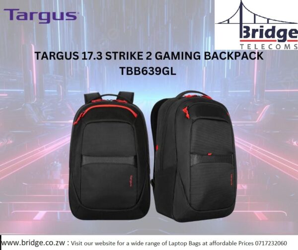 Targus Strike II Gaming Laptop Backpack - Image 2