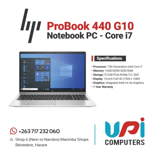 HP ProBook 450 G10 Notebook PC - Core i7 - Image 2